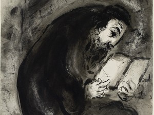 Ebreo in preghiera Chagall