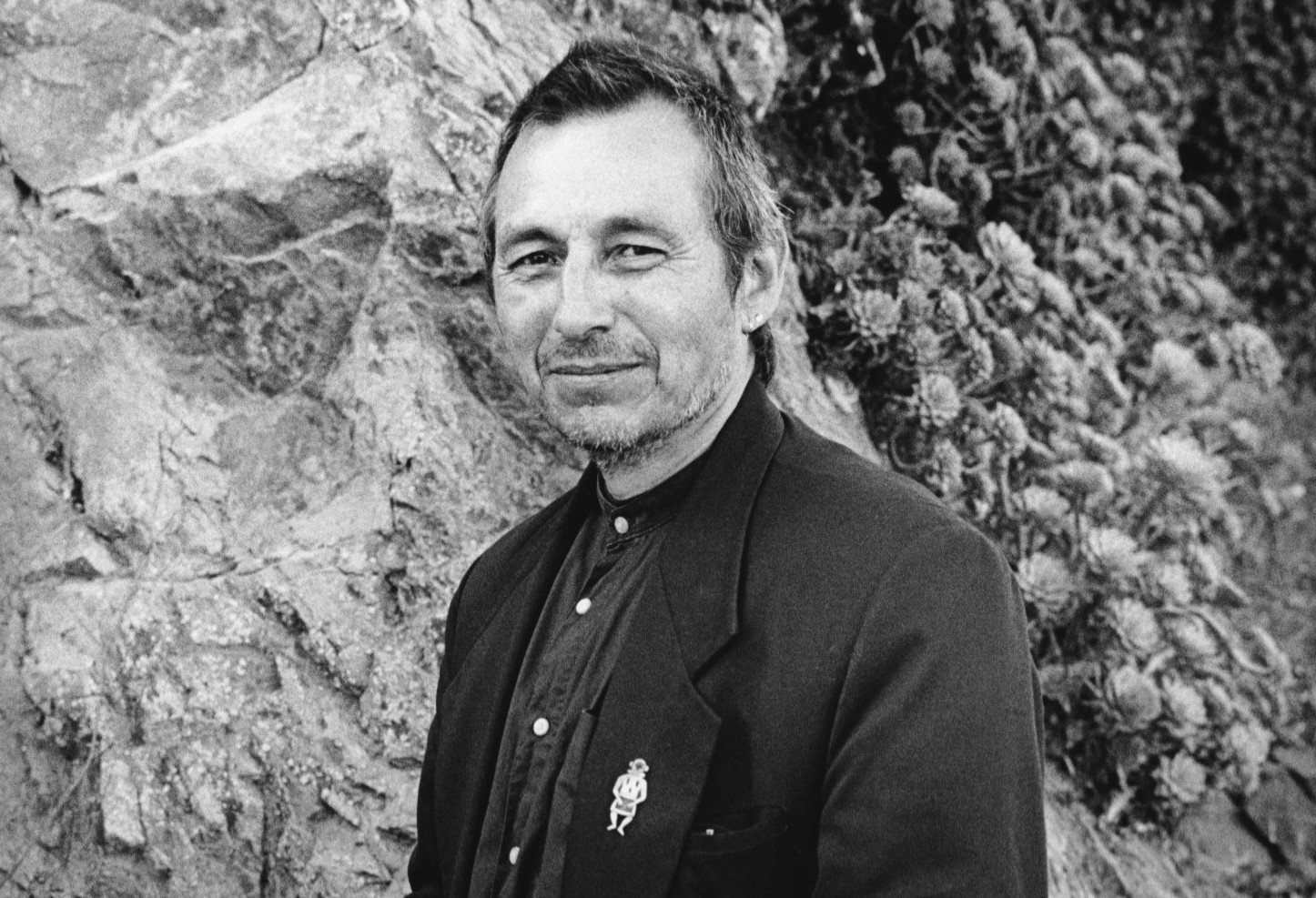Poet and American Indian Movement Leader John Trudell --- Image by © Christopher Felver/CORBIS